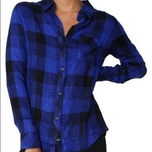 Rails Flannel Button-Up
